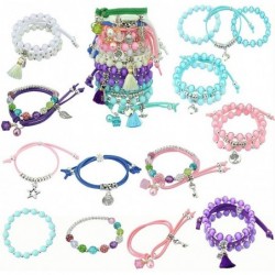 Make Charm Bracelets Kits 800 pcs Premium Bracelet Jewelry Making Kit Arts and Crafts for Girls Best Birthday/Christmas Gifts...