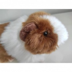 7" Realistic Plush Guinea Pig Toy Simulation Stuffed Animal Soft Toy Decor Gift (Dark Brown+White) $42.21 Stuffed Animals & T...