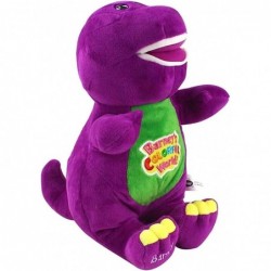 Cute 30cm Stuffed Singing Purple Dinosaur Barney Plush Doll for Kids Great (Batteries not Included) $38.79 Stuffed Animals & ...