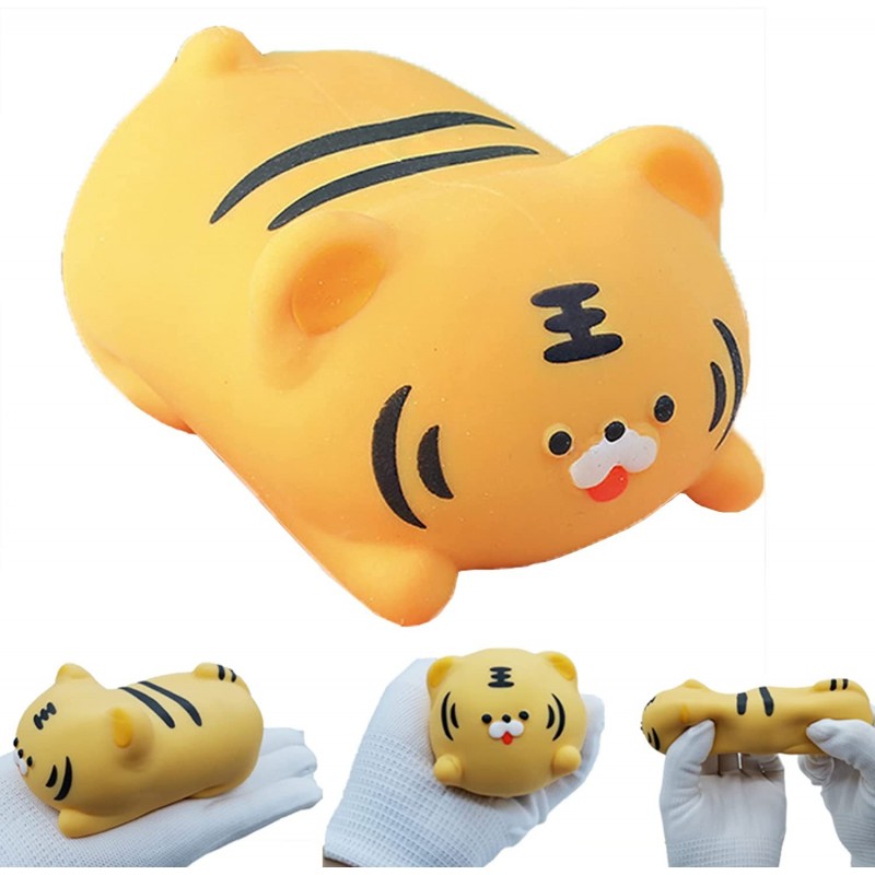 Tiger Toy for Children Adults Teens Kids Squishy Fidget Sensory Stress Toy $25.75 Miniature Novelty Toys