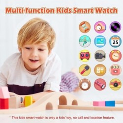 Kids Smart Watch with 90°Rotatable Camera Smartwatch Touch Screen Kids Watch Music Pedometer Flashlight Games Digital Wrist W...