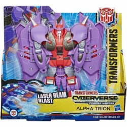 Toys Cyberverse Action Attackers Ultra Class Alpha Trion Action Figure - Repeatable Laser Beam Blast Action Attack - for Kids...