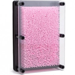 3D Pin Art Board - Classic Pin Art Toy Sculpture Pin Impression Mold 3-Dimensional 6" x 8" (Pink) $29.88 Gags & Practical Jok...