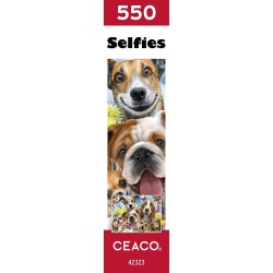 Selfies - Puppy Love - 550 Piece Jigsaw Puzzle $22.48 Jigsaw Puzzles