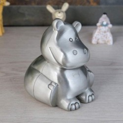 Indoor Outdoor Decoration Sculpture Animals for Home Hippo Piggy Bank Cute Animal Piggy Bank Home Decor Decorations Gifts for...