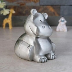 Indoor Outdoor Decoration Sculpture Animals for Home Hippo Piggy Bank Cute Animal Piggy Bank Home Decor Decorations Gifts for...