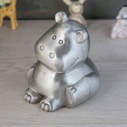 Indoor Outdoor Decoration Sculpture Animals for Home Hippo Piggy Bank Cute Animal Piggy Bank Home Decor Decorations Gifts for...