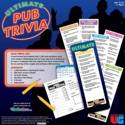 Ultimate Pub Trivia Team Trivia Game Over 1000 Questions for Weekly Party Game Nights and Live Stream Quiz Events Perfect for...