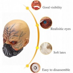 Bio-Zombie Mask Detachable Latex Full Head Realistic Masks Fancy Dress for Halloween Carnival Costume Party $20.17 Kids' Dres...