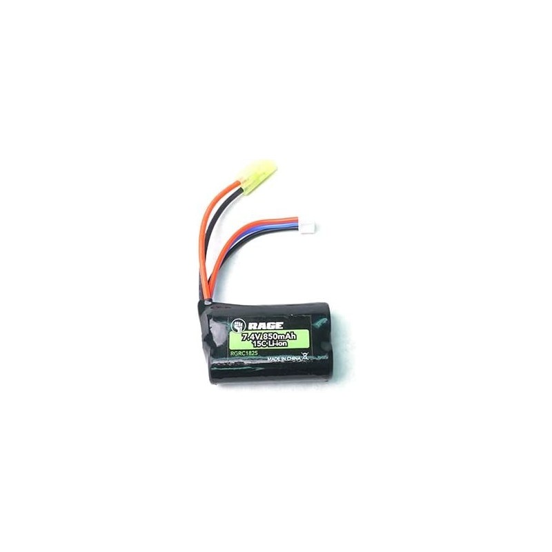 C1825 7.4V 850mAh LiPo Battery: R18MT $29.33 Hobby Remote & App Controlled Vehicle Parts