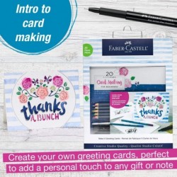 20 Minute Studio Card Making for Beginners – Create Your Own DIY Greeting Cards with Watercolors $27.10 Craft Kits