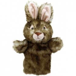 Animal Puppet Buddies - Wild Rabbit - Hand Puppet $20.27 Hand Puppets