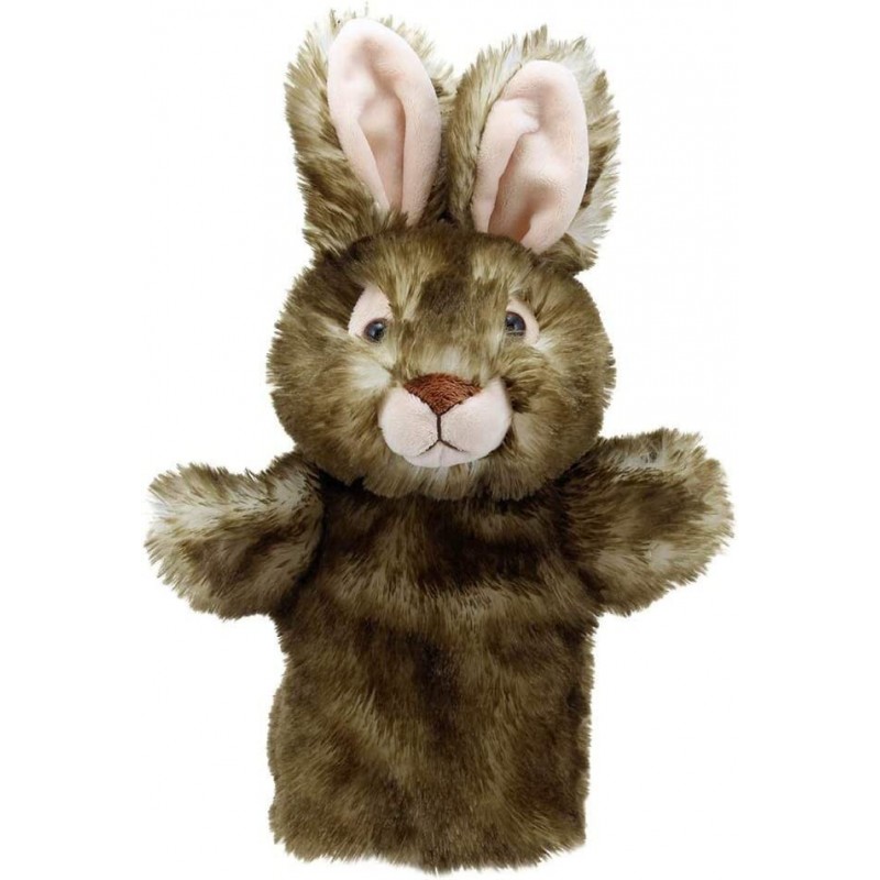 Animal Puppet Buddies - Wild Rabbit - Hand Puppet $20.27 Hand Puppets