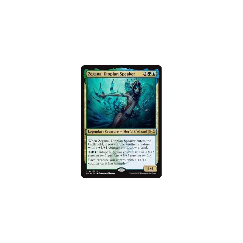 Magic: The Gathering - Zegana Utopian Speaker - Ravnica Allegiance Guild Kits $17.07 Magic Kits & Accessories