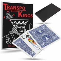 The World's Greatest Magic Packet Card Trick - Transpo Kings - Special Bicycle Cards Included $26.46 Magic Kits & Accessories