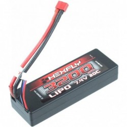 7.4V 3200mAh Lipo Battery with Deans Connector $59.18 Hobby Remote & App Controlled Vehicle Parts