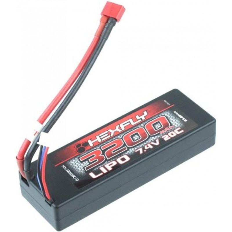 7.4V 3200mAh Lipo Battery with Deans Connector $59.18 Hobby Remote & App Controlled Vehicle Parts