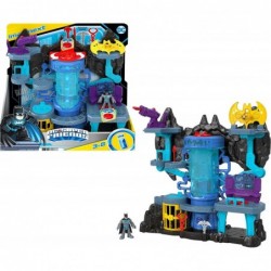 Fisher-Price Imaginext Batman Figure and Bat-Tech Batcave Playset with Lights & Sounds for Preschool Pretend Play 6 Play Piec...