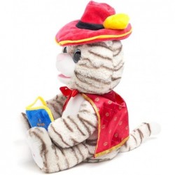 Sir Catsby The Storyteller | Cat Animated Storytelling Stuffed Animal Plush Toy Reads 5 Fairy Tales Mouth Movement Swaying Mo...