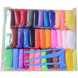 36 Pcs Colors Air Dry Clay Colorful Modeling Clay Air Dry Ultra Light Molding Magic Clay Toy for Kids DIY Colored Clay Kit wi...