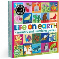 eeBoo: Life on Earth Memory & Matching Game Developmental and Educational 24 Pairs to Match Single or Multiplayer Function Fo...