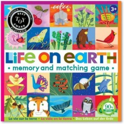 eeBoo: Life on Earth Memory & Matching Game Developmental and Educational 24 Pairs to Match Single or Multiplayer Function Fo...