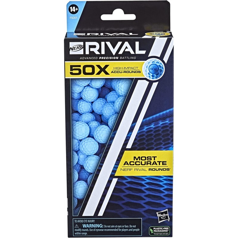 Rival 50 Accu-Round Refill Includes 50 Accu-Rounds The Most Accurate Rival Rounds Compatible with All Rival Blasters $16.70 T...