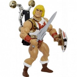 Origins Deluxe Action Figures Flying Fists He-Man 5.5-in Battle Figures for Storytelling Play and Display Gift for 6 to 10-Ye...