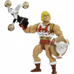 Origins Deluxe Action Figures Flying Fists He-Man 5.5-in Battle Figures for Storytelling Play and Display Gift for 6 to 10-Ye...