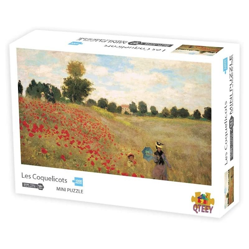 Jigsaw Puzzles for Adults 1000 Piece Jigsaw Puzzles 1000 Pieces for Adults Kids Field of Poppies Jigsaw Puzzle Game Toys Gift...