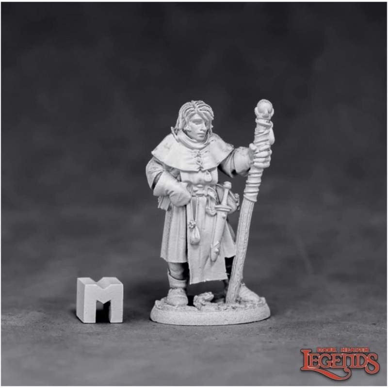 Miniatures Alec Young Mage 03881 Unpainted Metal Mini D&D RPG Figure $17.56 Miniature Novelty Toys