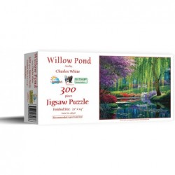 Willow Pond 300 Piece Jigsaw Puzzle by SunsOut $24.01 Jigsaw Puzzles