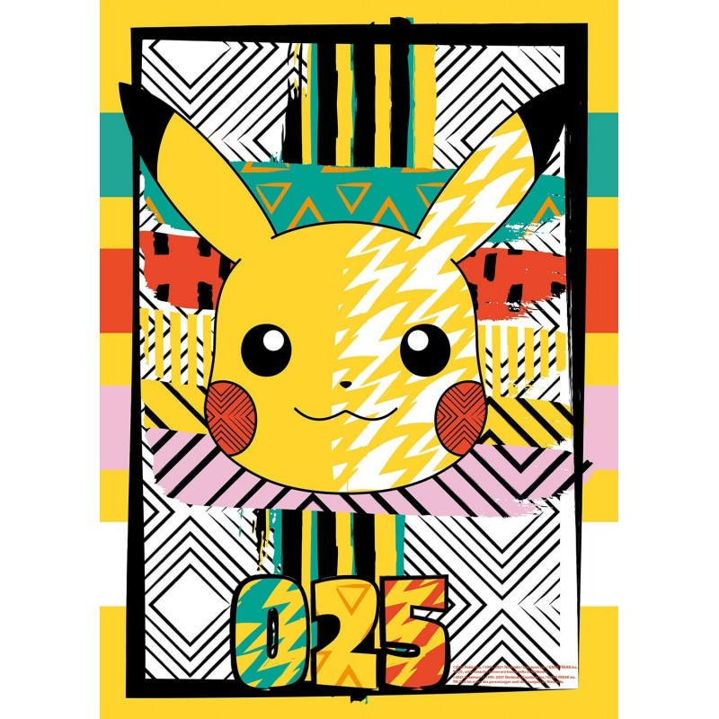 Pokemon - 025 Summer Pattern - 100 Piece Jigsaw Puzzle $15.28 Jigsaw Puzzles