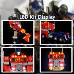 Lego Optimus Prime LED Light Kit Optimus Prime Lego 10302 for Optimus Prime Model Kit(Lego Set NOT Included) $45.59 Toy Build...