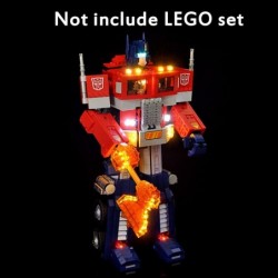 Lego Optimus Prime LED Light Kit Optimus Prime Lego 10302 for Optimus Prime Model Kit(Lego Set NOT Included) $45.59 Toy Build...