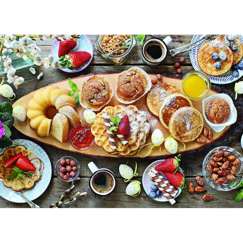 Beautiful Breakfast 1000 Piece Jigsaw Puzzle $23.85 Jigsaw Puzzles