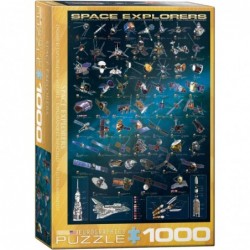 Space Explorers 1000 Piece Puzzle (6000-2001) $40.93 Jigsaw Puzzles