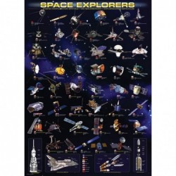 Space Explorers 1000 Piece Puzzle (6000-2001) $40.93 Jigsaw Puzzles