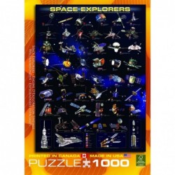 Space Explorers 1000 Piece Puzzle (6000-2001) $40.93 Jigsaw Puzzles