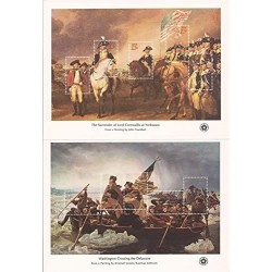 Bicentennial Souvenir Sheets Set of 4 - 13-31 Cent US Stamps Scott 1686-89 $17.09 Collectibles Display & Storage