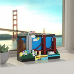 San Francisco Postcard Building Kit Compatible with Lego Postcards Cute Toys Gifts for Adults and Kids Includes Golden Gate B...