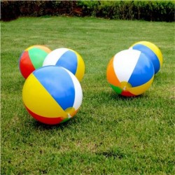 3 Pack Colored Inflatable Beach Balls for Kids 30cm 11.8" Small Beach Ball Bulk Beach Toys Beach Balls for Pool $19.99 Toy Sp...