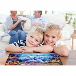 100 Pieces Puzzle for Kids Ages 4-8 - Underwater Dolphins Love Design 100 Piece Jigsaw Puzzles Toys for Boys and Girls $17.88...