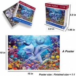 100 Pieces Puzzle for Kids Ages 4-8 - Underwater Dolphins Love Design 100 Piece Jigsaw Puzzles Toys for Boys and Girls $17.88...