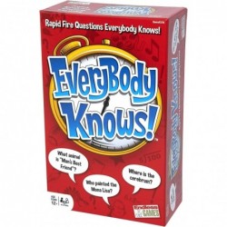 Everybody Knows! - Trivia Card Game - 2018 Edition $34.96 Card Games