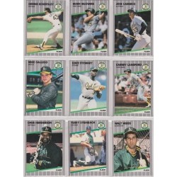 1989 Baseball Factory Sealed Complete Set (Ken Griffey Jr. Rookie) (Randy Johnson Rookie) (John Smolts Rookie) (Gary Sheffiel...