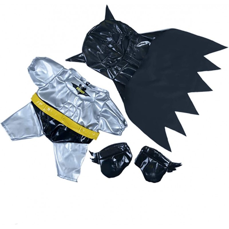 Bat Boy Outfit with Mask Cape and Boots Fits Most 14" - 18" Build-a-Bear and Make Your Own Stuffed Animals $32.26 Stuffed Ani...