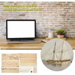 3D Wooden Puzzle Sailing Ship DIY Sailboat Ship Models Building Kits Gift for Adults Kids Sailboat Vessel Hard Puzzles 15.7in...