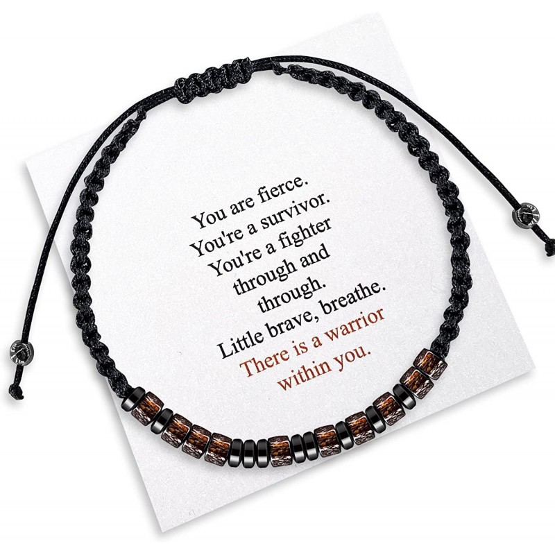 Inspirational Morse Code Bracelets for Women Men Adjustable Motivational Beaded Bracelet $23.78 Kids' Dress-Up Accessories