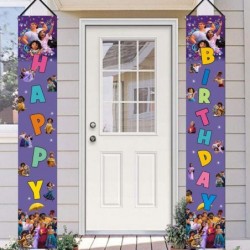 Birthday Party Banner For Encanto Decorations For Kids Birthday Party Door Couplets $18.84 Kids' Party Decorations